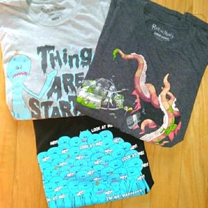 Rick & Morty t-shirt bundle